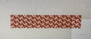 * Anne Fisher AF27O Y Pattern Keychain Orange