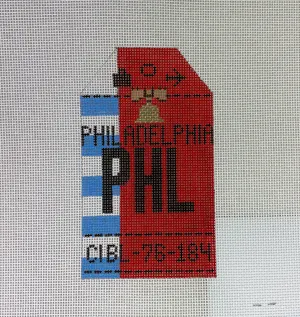 * Hedgehog Needlepoint HH1PHL Philadelphia