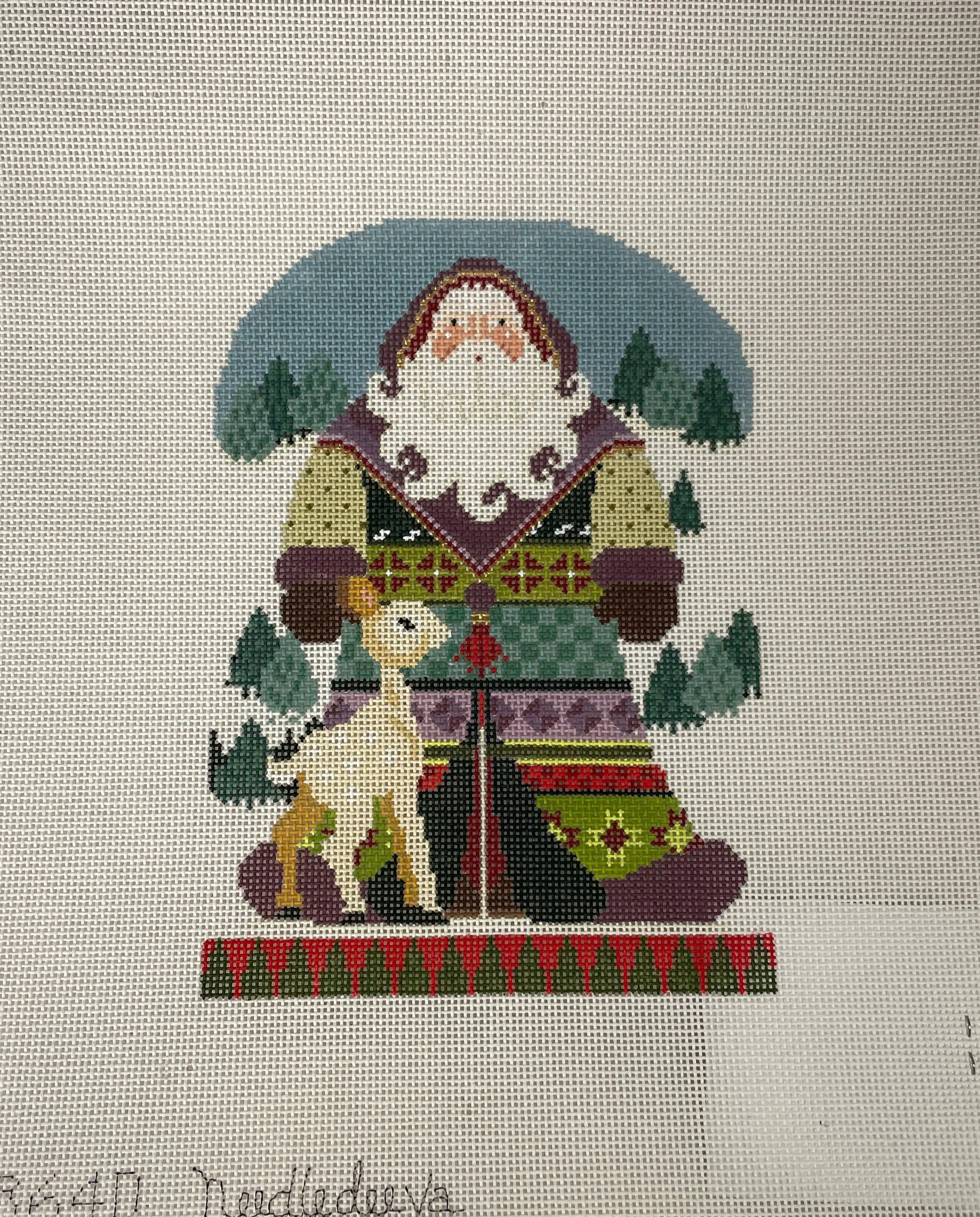 * Needledeeva 1364D Santa and the Deer