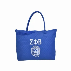 ΖΦΒ QUILTED TOTE BAG