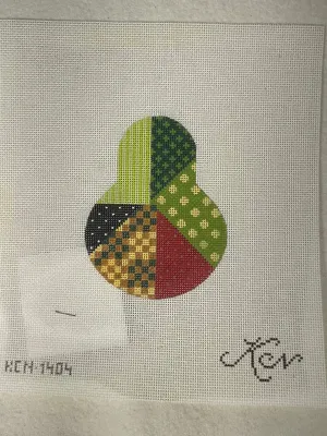* SALE / KCN 1404 Crazy Quilt Sampler Pear