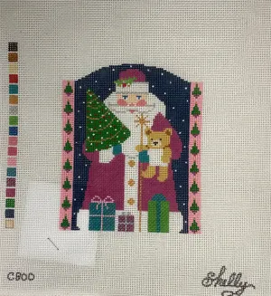* Shelly Tribbey C800 Glitzy Santa