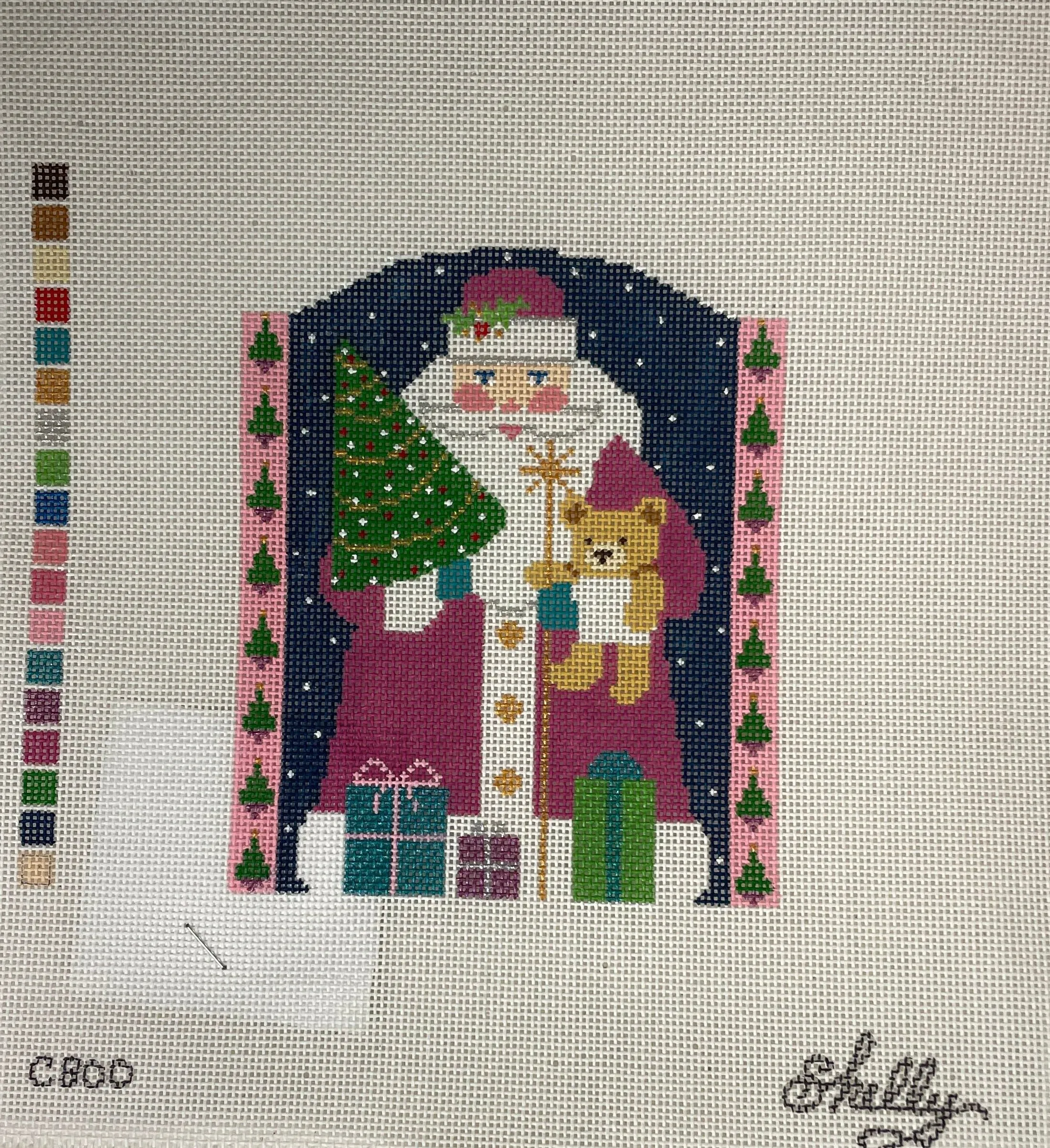 * Shelly Tribbey C800 Glitzy Santa
