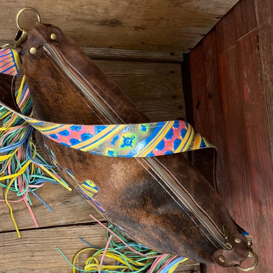023 Oakley - Red Brindle w/ Neon Trip Crosses