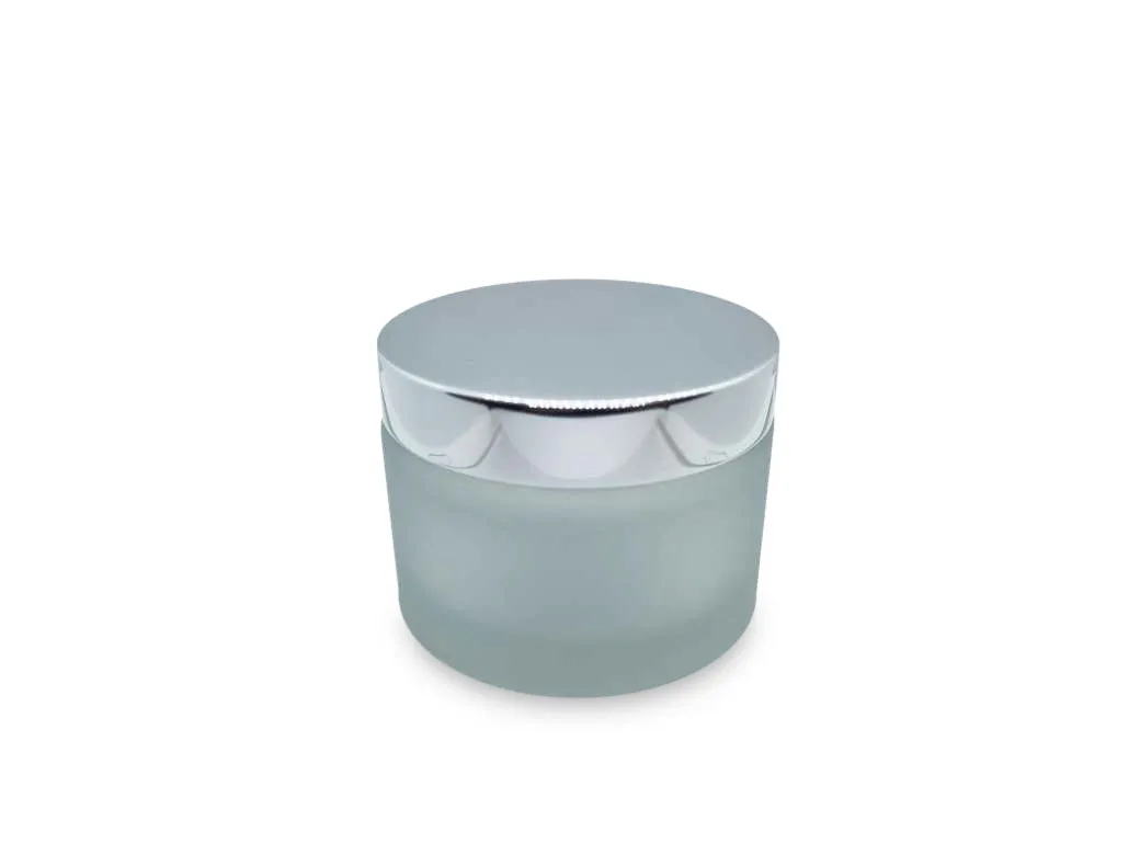 100ml Frosted Glass Jar