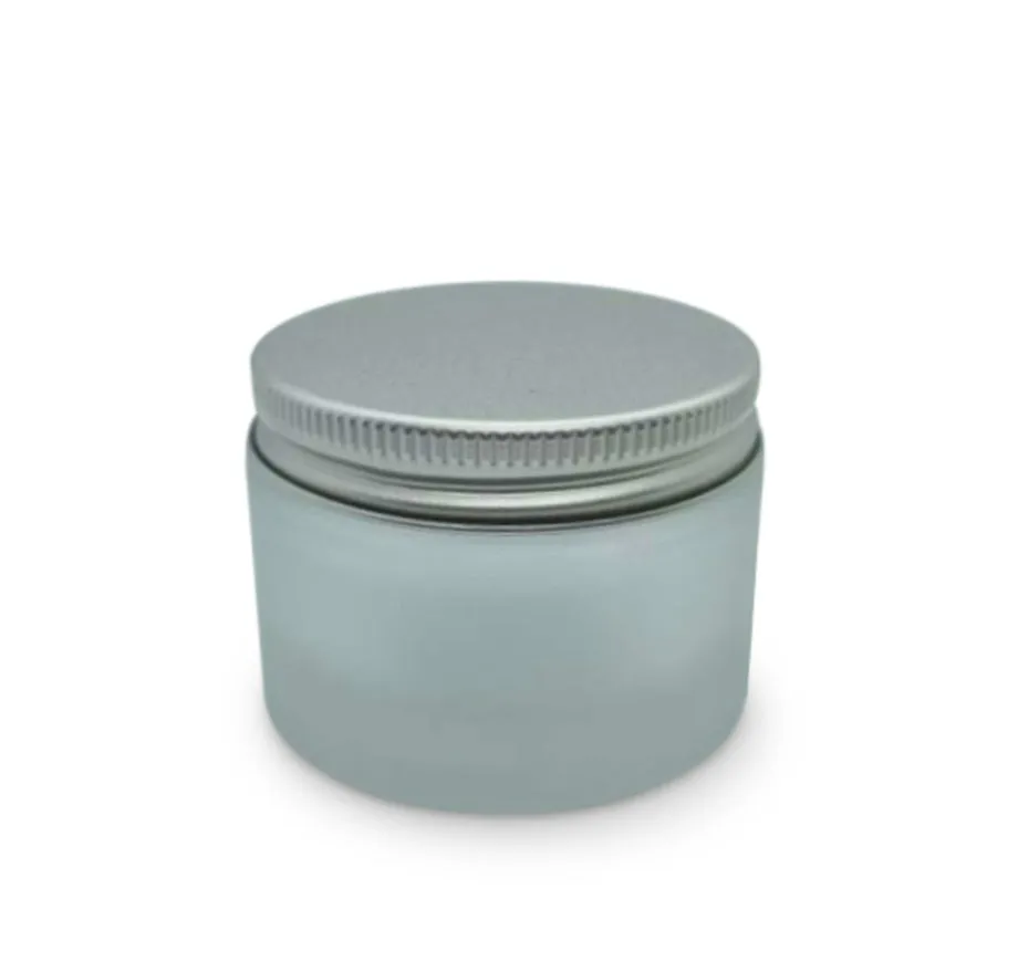 100ml Frosted Glass Jar