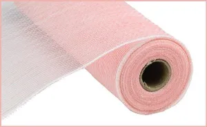10" Irid Foil Mesh: Irid Pastel Coral, White (10 Yards) RY8501E5