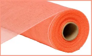 10" Poly Deco Mesh: Coral  (10 Yards) RE130259