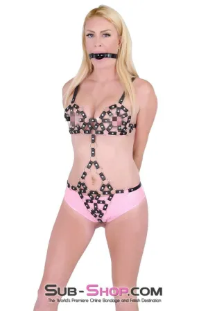 1720DL      Siren Call Leatherette Body Harness