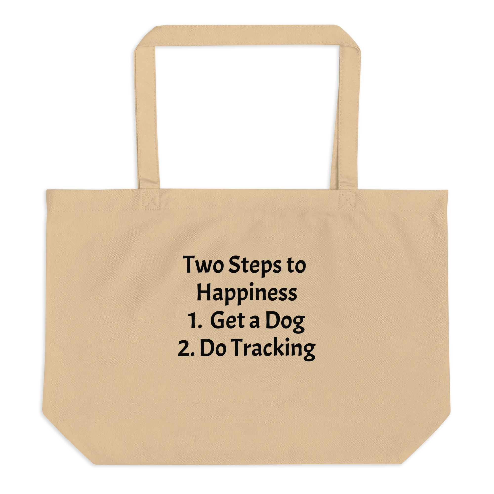 2 Steps to Happiness - Tracking X-Large Tote/ Shopping Bags