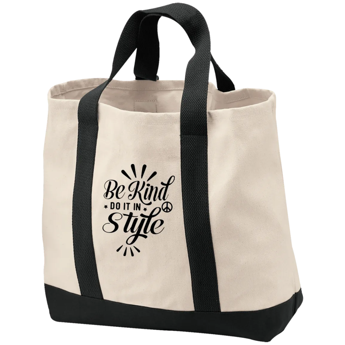 2-Tone Shopping Tote