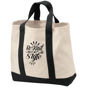 2-Tone Shopping Tote