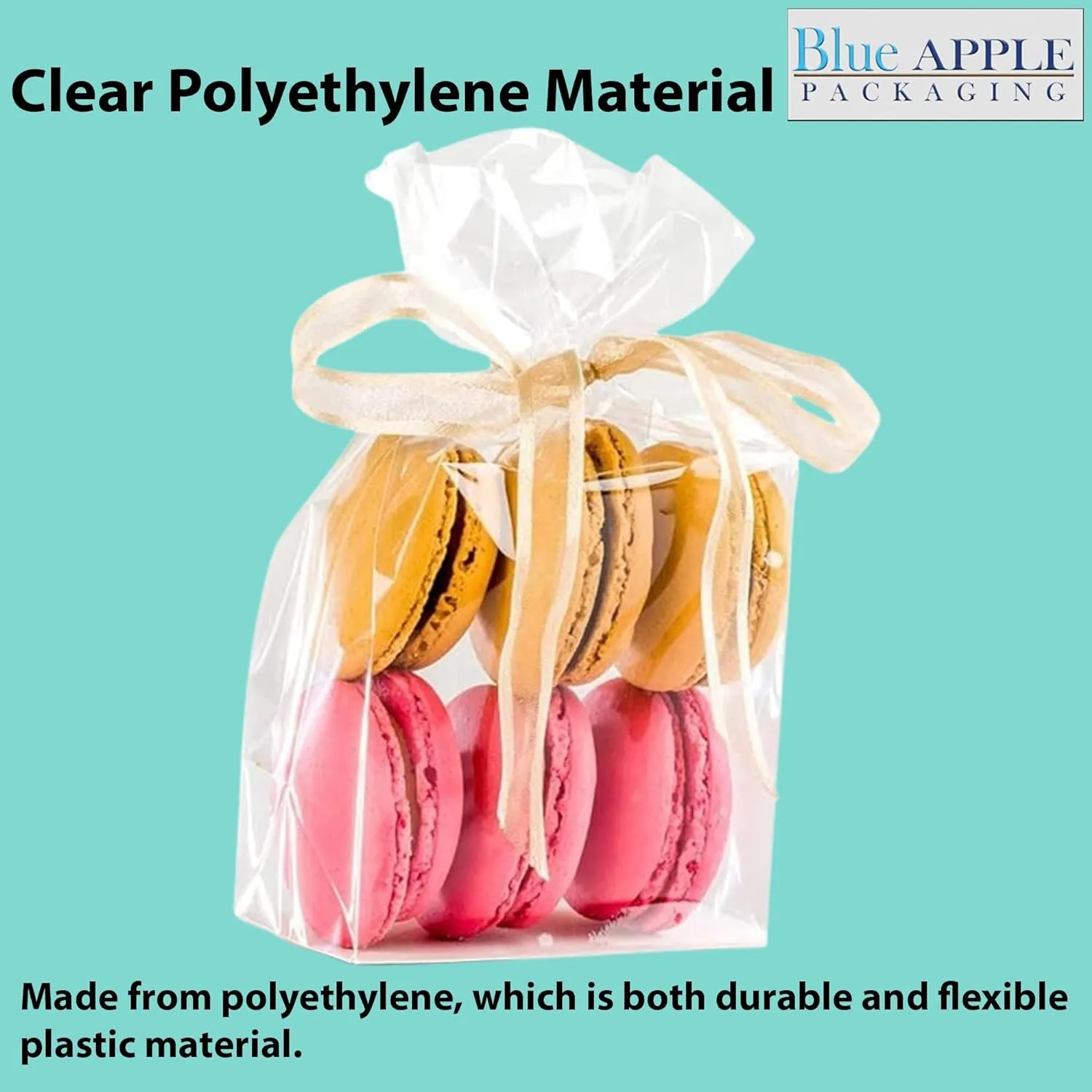 20X18X31 inches Gusseted Poly Bags Clear 1.25 Mil Low Density LDPE
