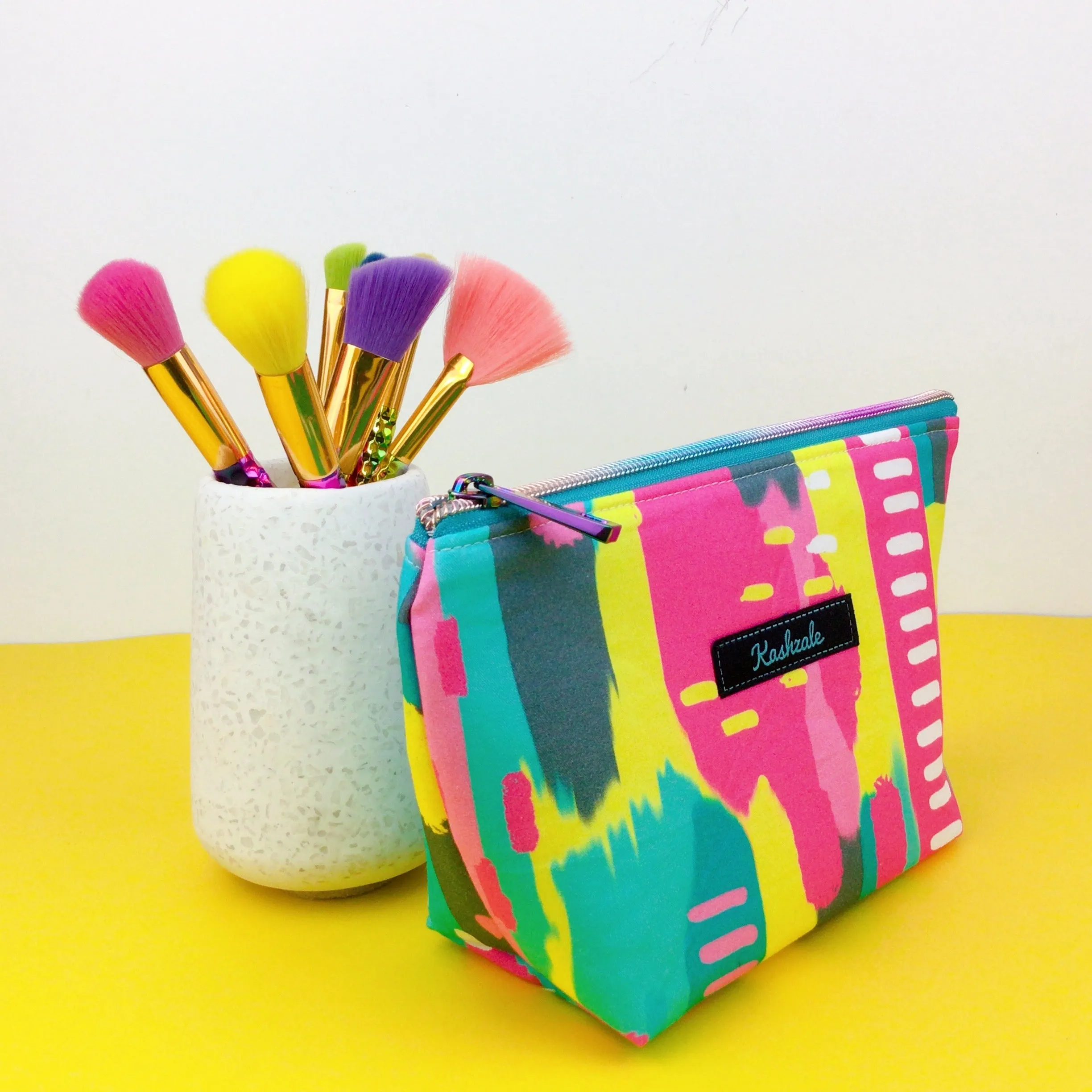 21st Party Medium Cosmetic Bag. Exclusive Design.