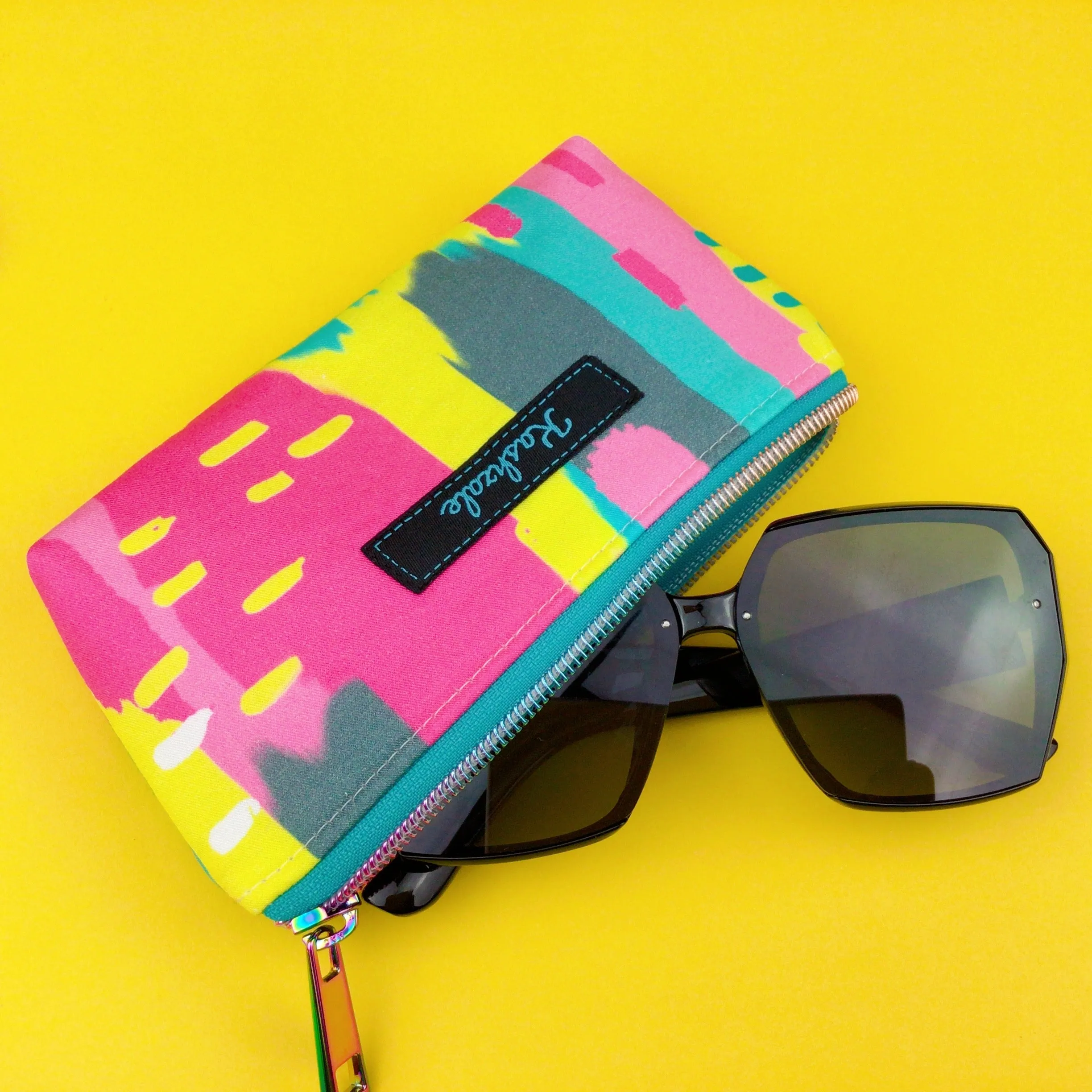 21st Party Sunglasses bag, glasses case. Exclusive Design