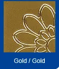 2802SB - Spring/Easter - scrapbook stickers - gold - Dazzles Stickers
