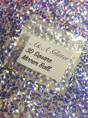 3D Square Mirror Ball