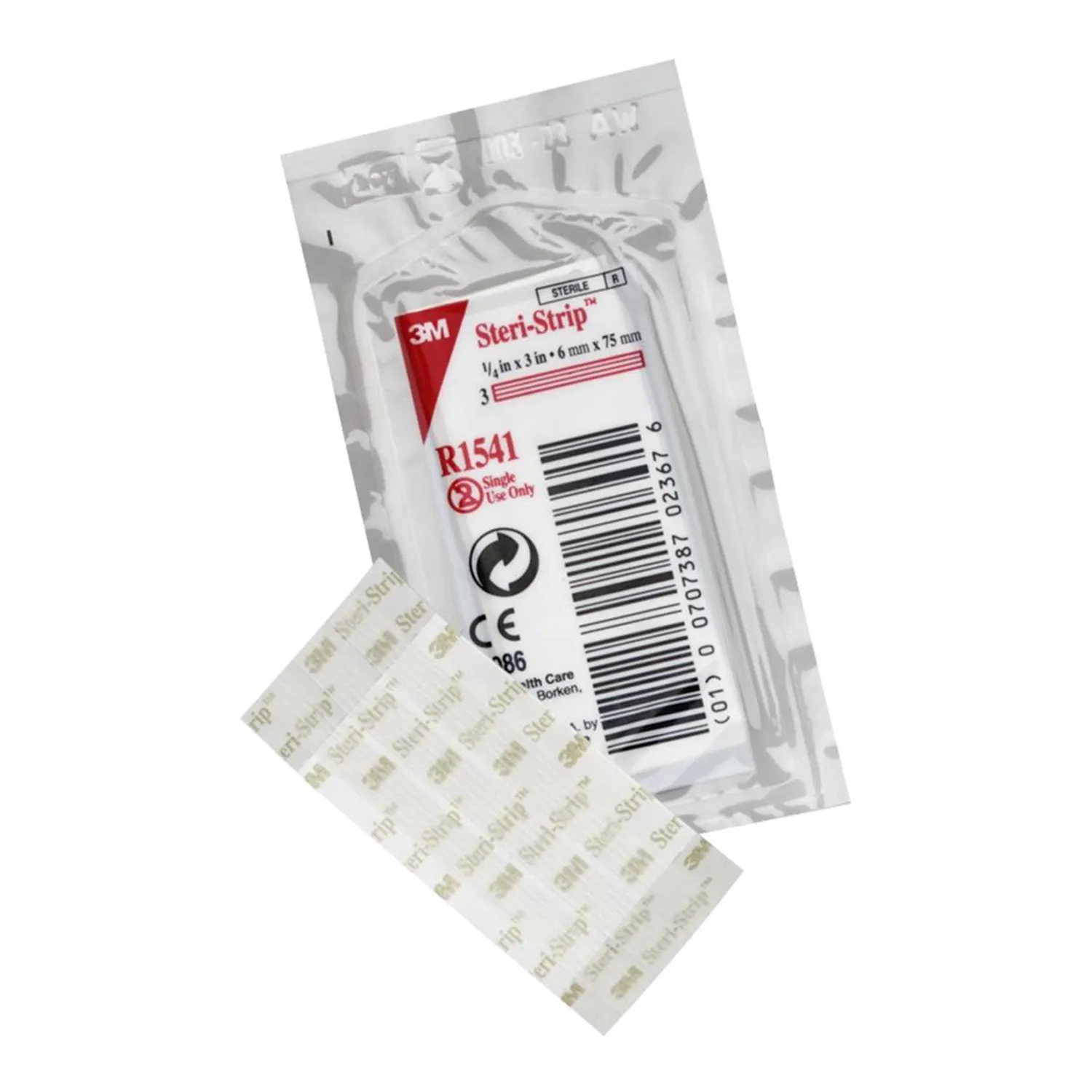 3M Steri-Strip Reinforced Adhesive Skin Closures | 6 x 75mm | Pack of 50