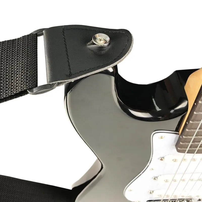 3rd Avenue Nylon Guitar Strap - Black
