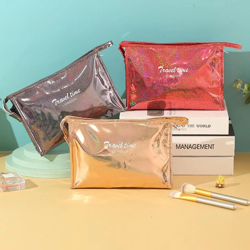 4 Colors Laser Makeup Bag