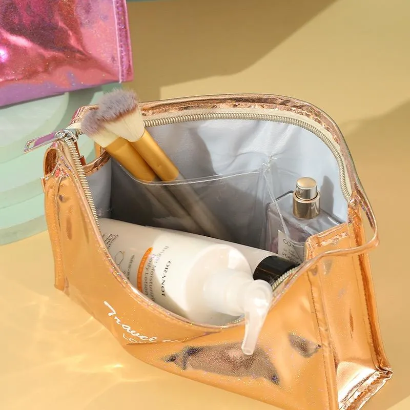 4 Colors Laser Makeup Bag