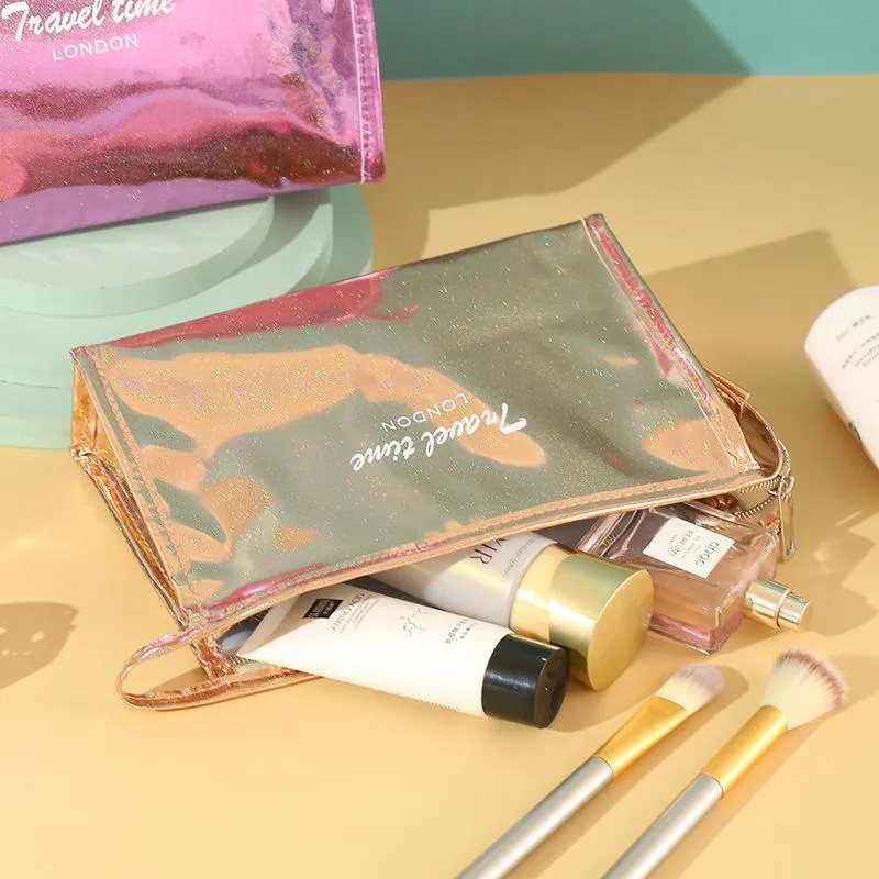 4 Colors Laser Makeup Bag