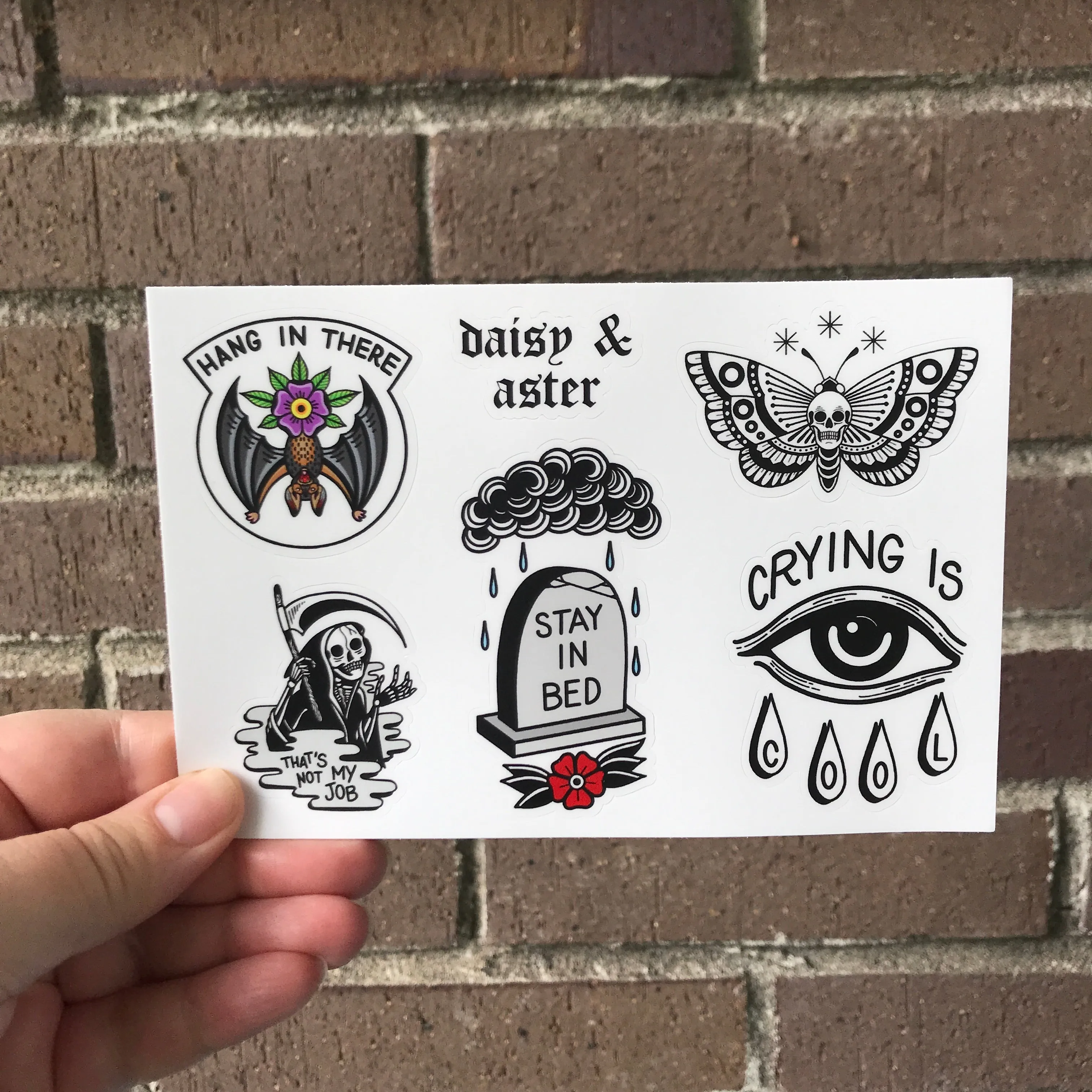 4x6" Die Cut Sticker Sheet