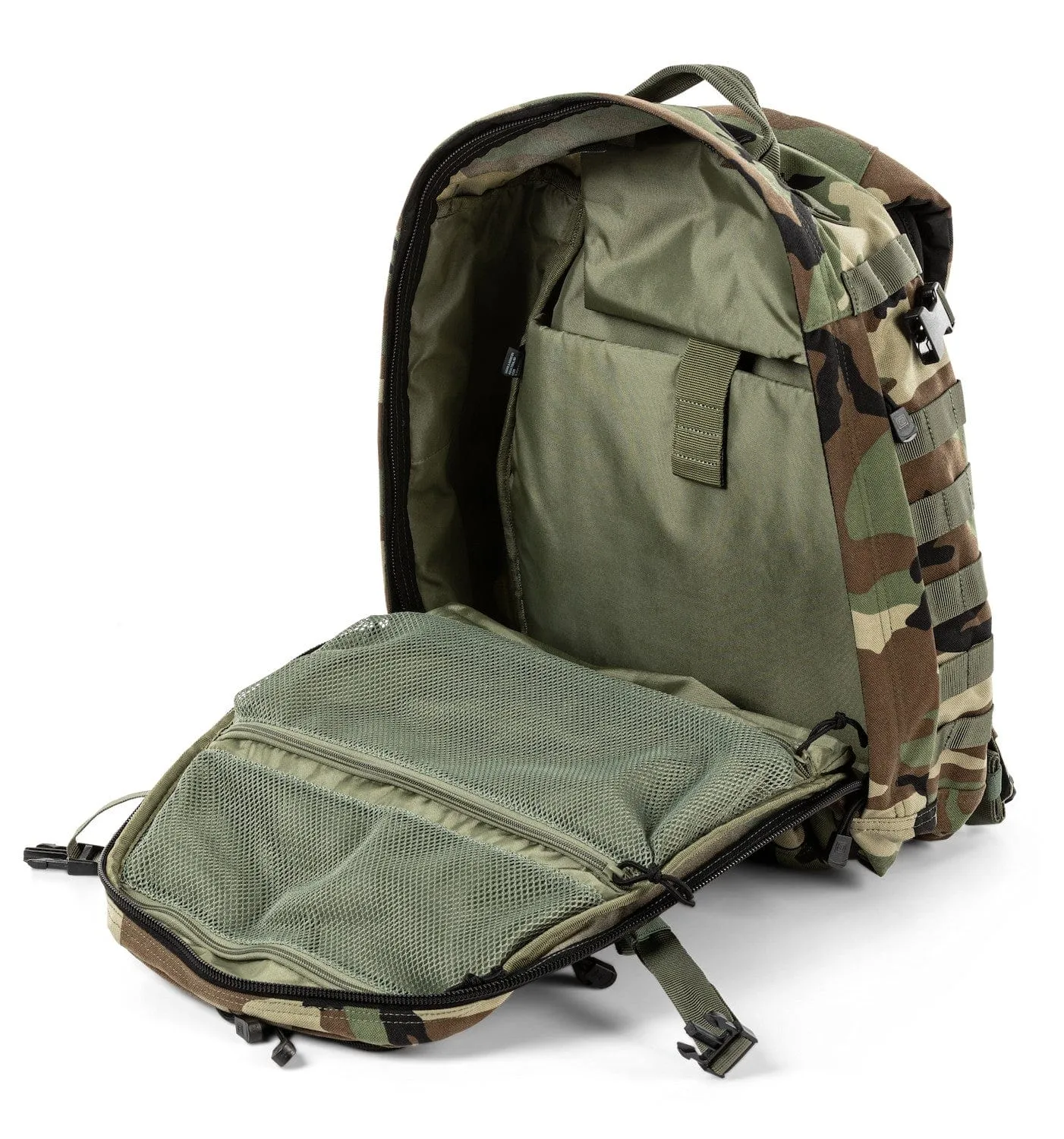 5.11 RUSH 24 2.0 WOODLAND M81 CAMO
