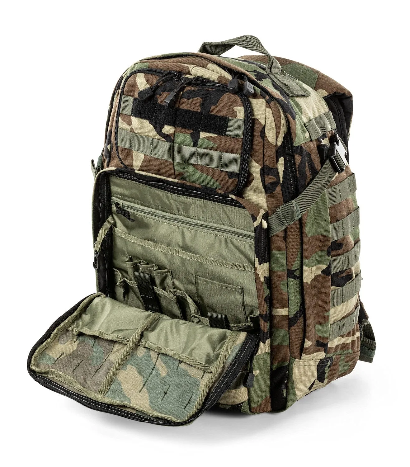 5.11 RUSH 24 2.0 WOODLAND M81 CAMO