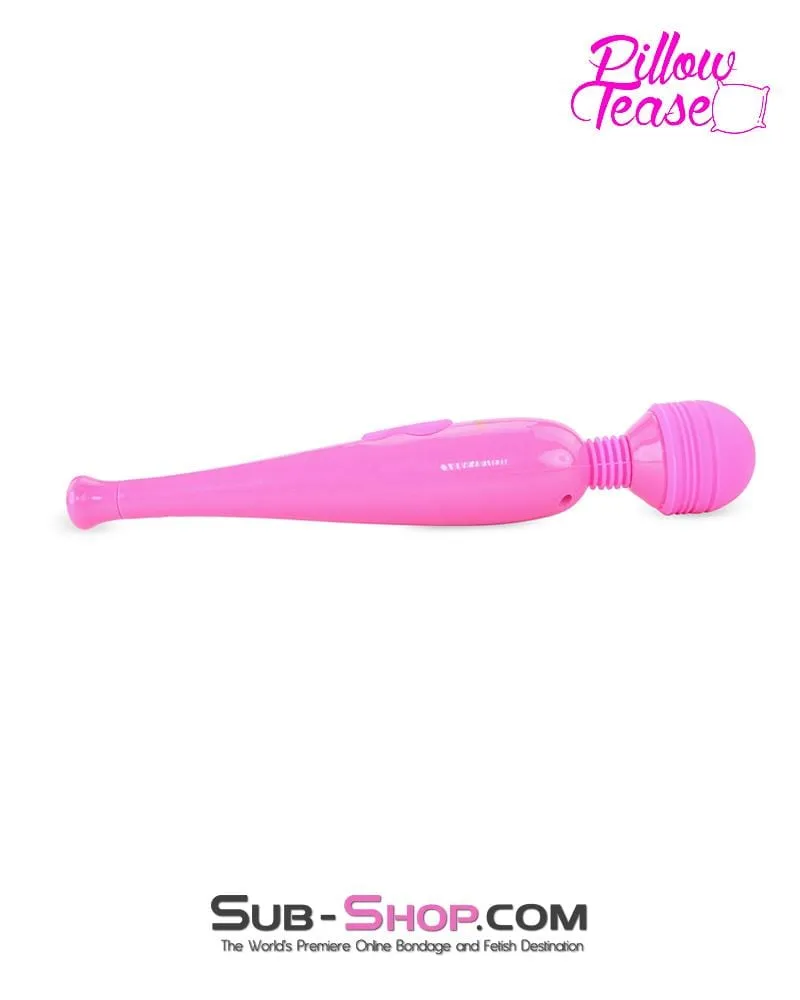 5771M      Rechargeable 10 Function Rose Wand Vibrator - LAST CHANCE - Final Closeout!