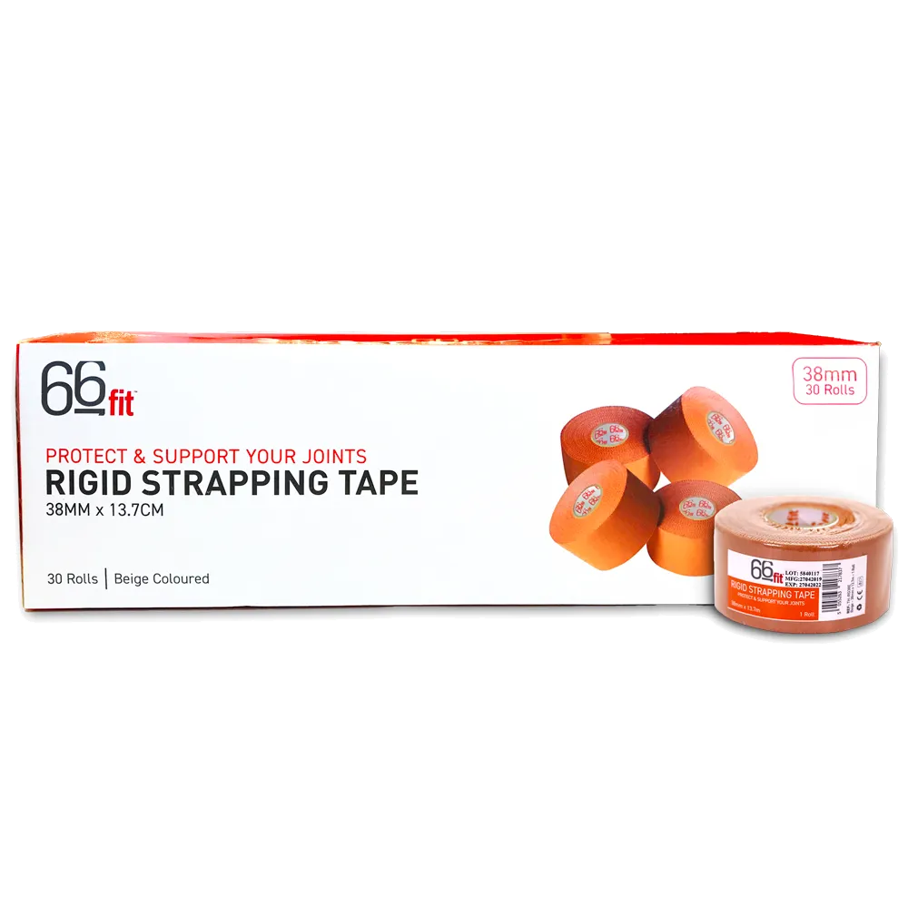 66fit Rigid Strapping Tape 38mm x 13.7cm - Box of 30 Rolls
