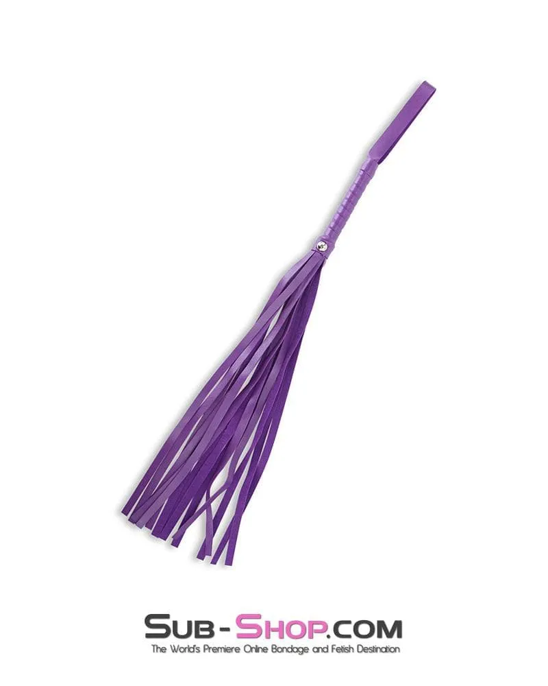 7823MQ      Purple Seduction 17" Flogger