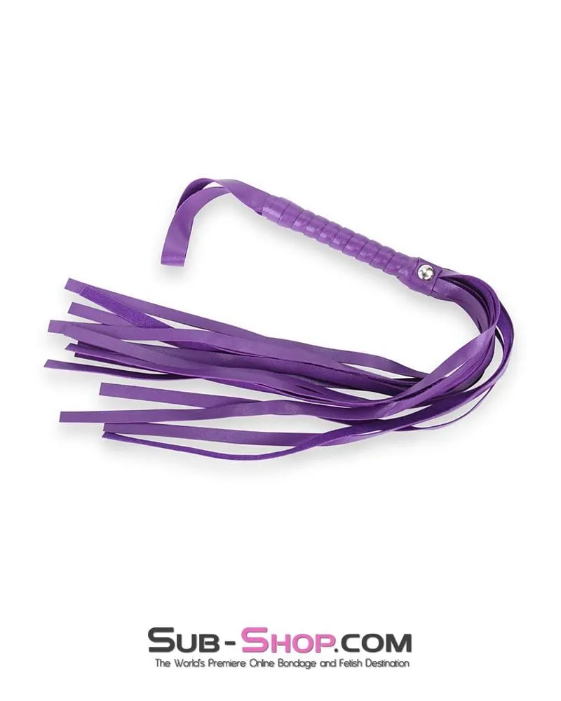 7823MQ      Purple Seduction 17" Flogger