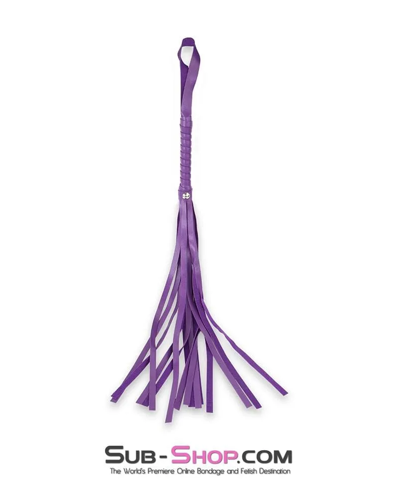 7823MQ      Purple Seduction 17" Flogger