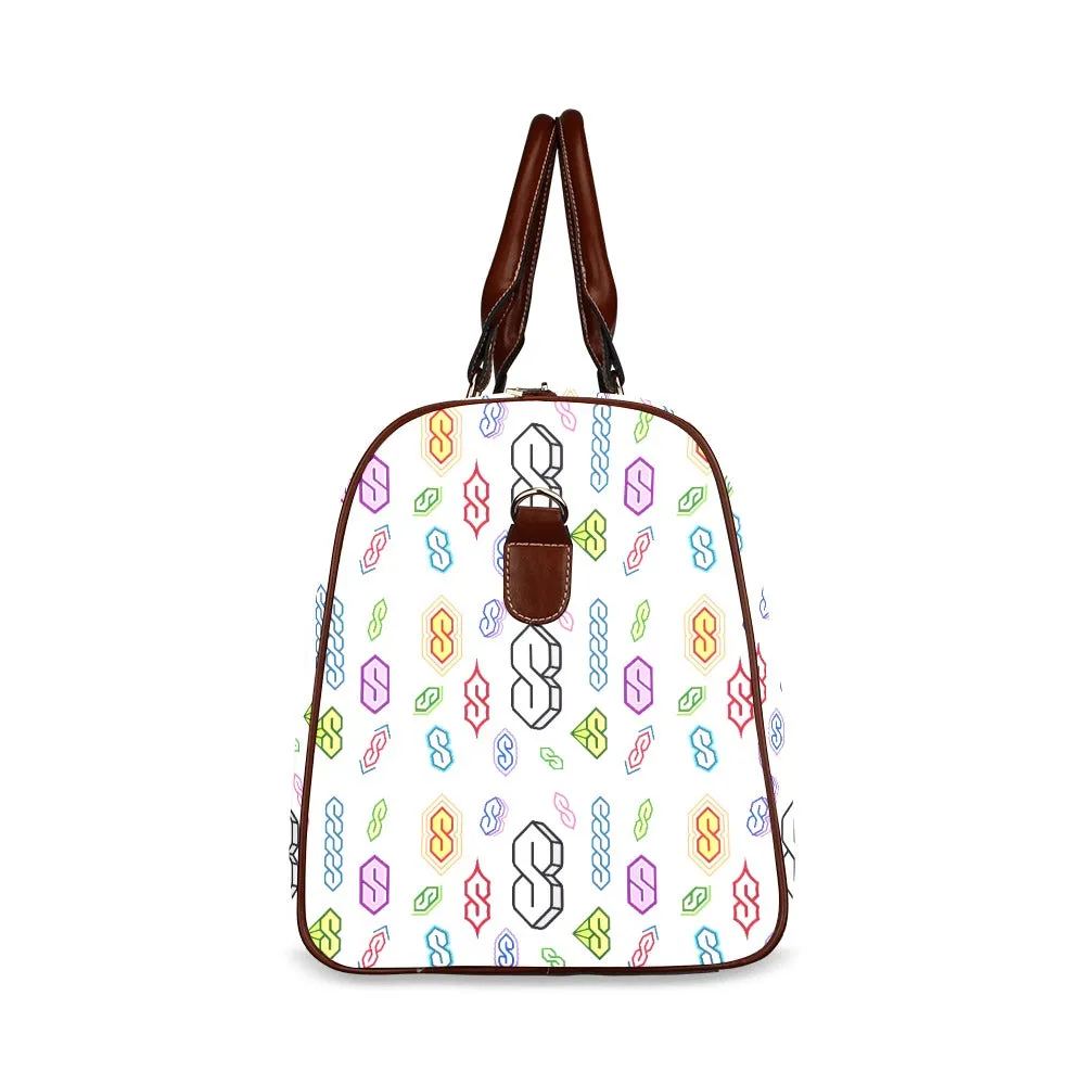 90s Graffiti Super S Travel Bag (Brown)