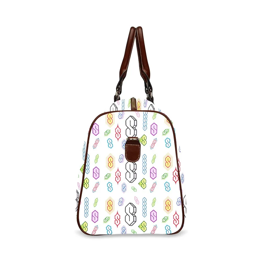 90s Graffiti Super S Travel Bag (Brown)
