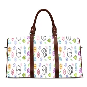 90s Graffiti Super S Travel Bag (Brown)
