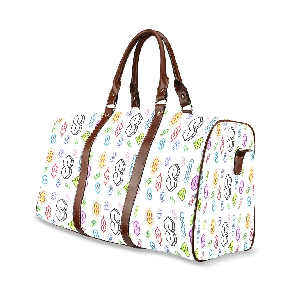 90s Graffiti Super S Travel Bag (Brown)
