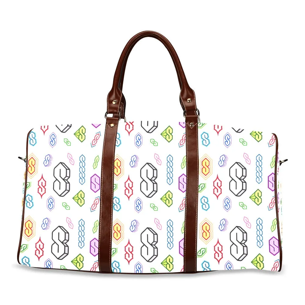 90s Graffiti Super S Travel Bag (Brown)