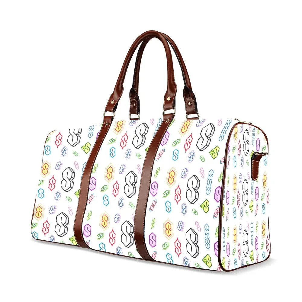 90s Graffiti Super S Travel Bag (Brown)
