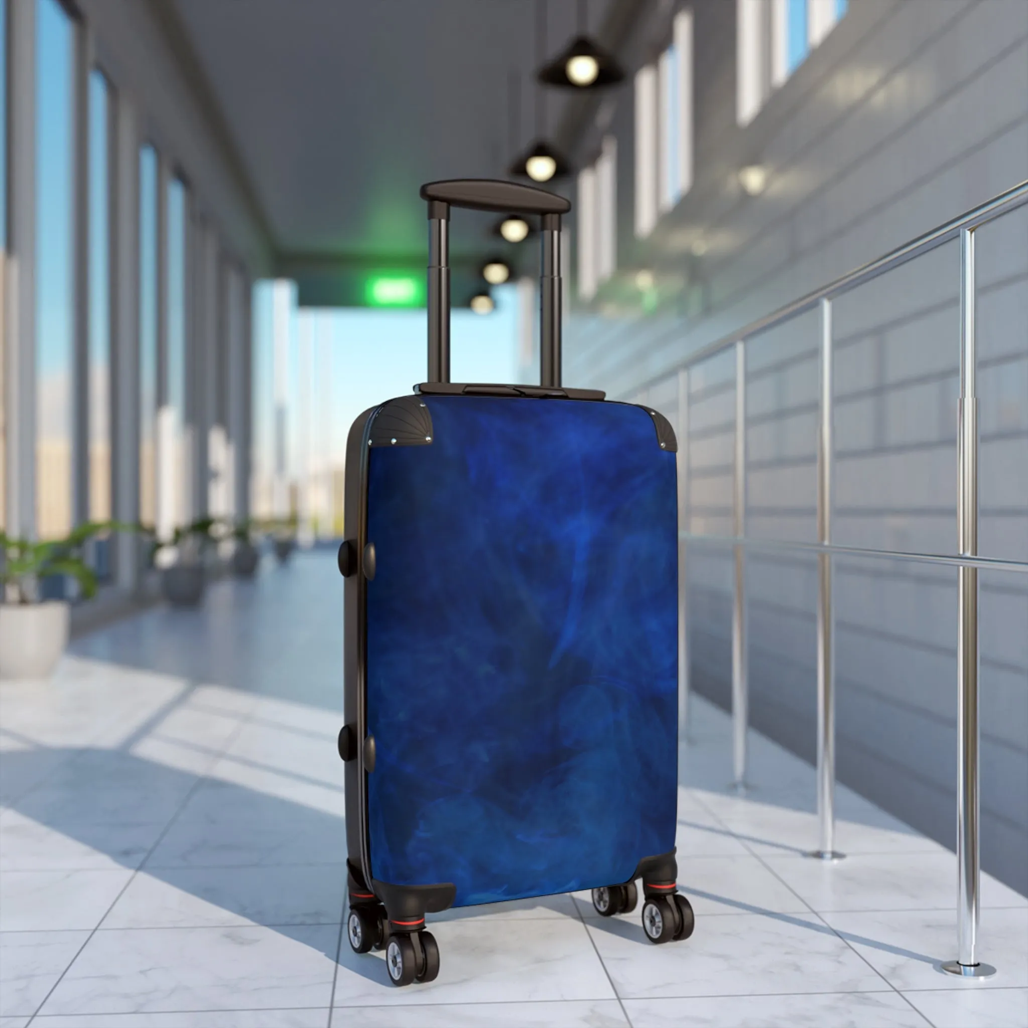 A Kind of Smoky Blue Suitcase