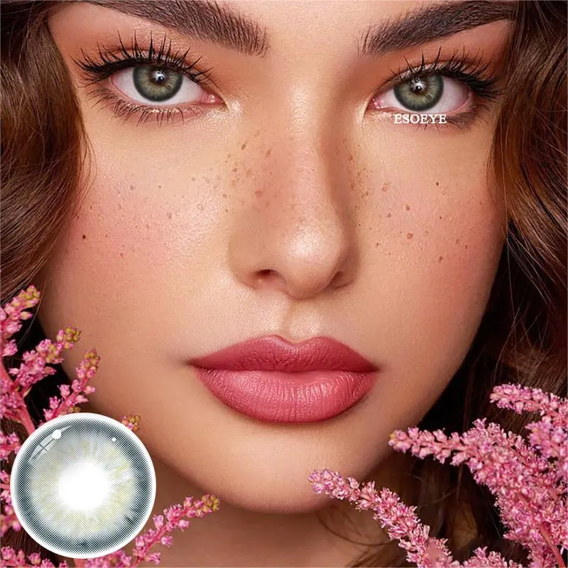 Aegean Sea Ⅱ Grey Colored Contact Lenses Yearly