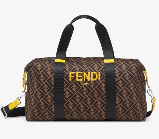 ALLOVER FF LOGO DUFFLE BAG