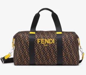ALLOVER FF LOGO DUFFLE BAG