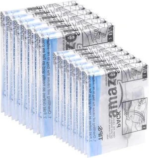 Amazon Basics Roll-Up Travel Storage Bags, Zipper, 12 count , new, open- scruffy box