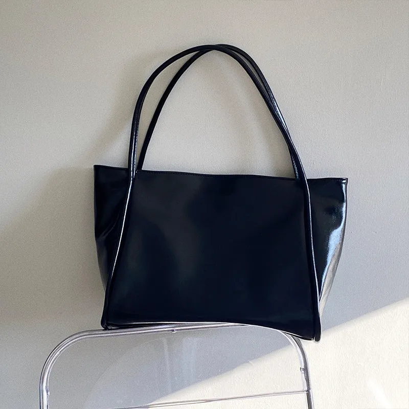 Anastasia Faux Leather Big Shoulder Handbag