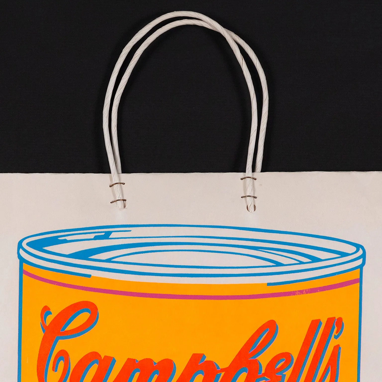 ANDY WARHOL "SOUP CAN BAG" SILKSCREEN, 1966