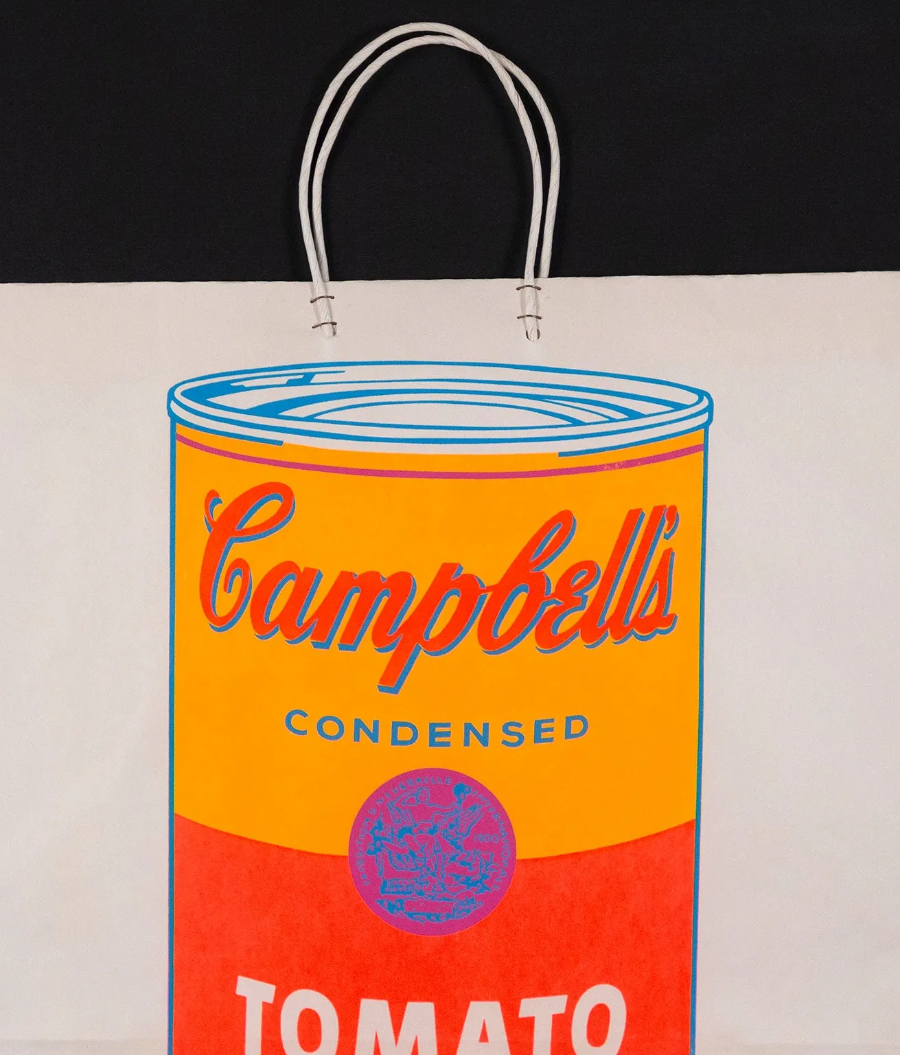ANDY WARHOL "SOUP CAN BAG" SILKSCREEN, 1966