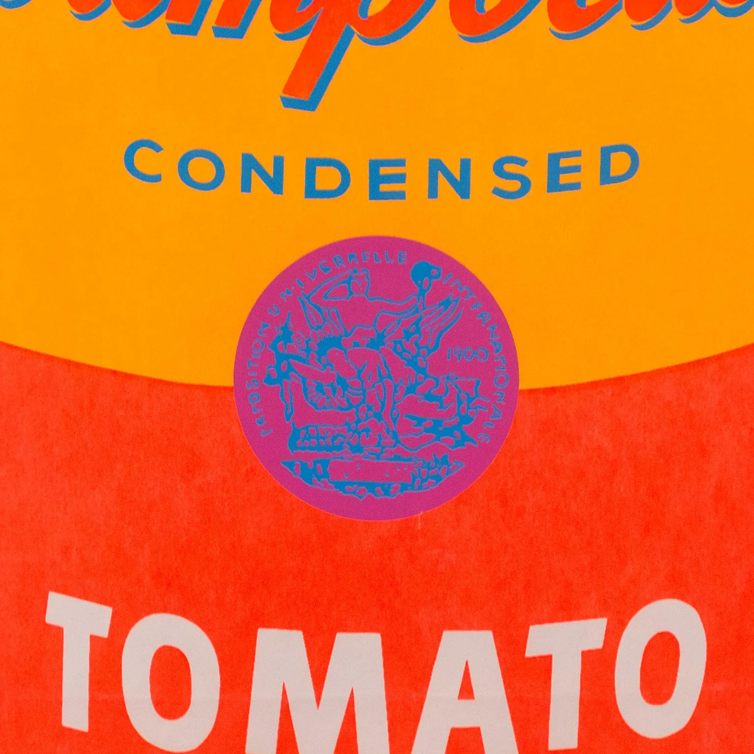 ANDY WARHOL "SOUP CAN BAG" SILKSCREEN, 1966