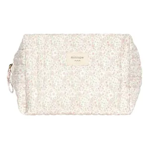 antique floral travel pouch